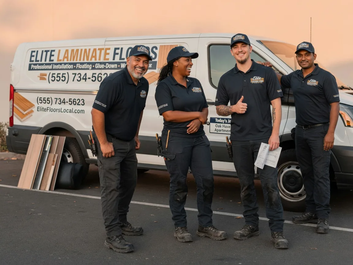 Laminate flooring installation company in Fall River, WI